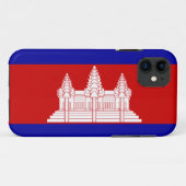 Cambodjaanse vlag; Cambodjaans Case-Mate iPhone Case (Achterkant (horizontaal))
