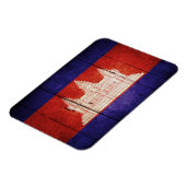 Cambodjaanse vlag; Cambodjaans; Khmer Magneet (Linkerzijde)