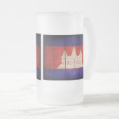 Cambodjaanse vlag; Cambodjaans; Khmer Matglas Bierpul (Voorkant rechts)