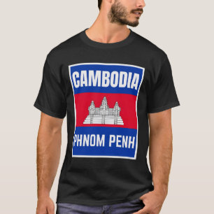 Cambodjaanse vlag � de geest van Australië T-shirt