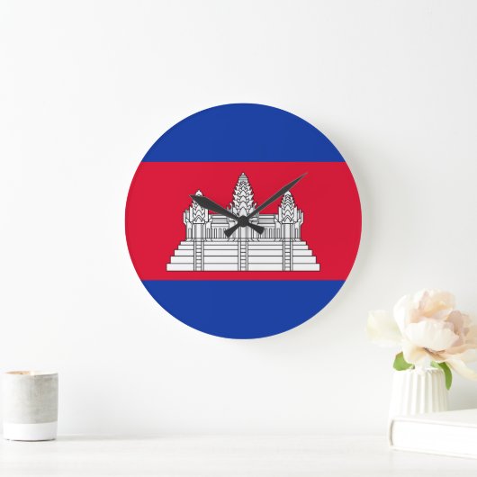 Cambodjaanse vlag grote klok (Huis)