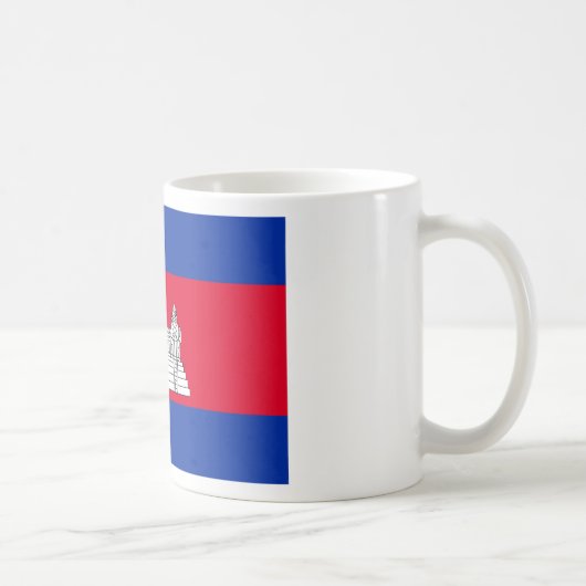 Cambodjaanse vlag koffiemok (Rechts)