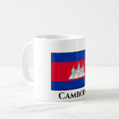 Cambodjaanse vlag koffiemok (Voorkant links)