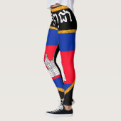 Cambodjaanse vlag leggings (Links)