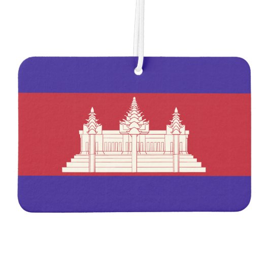Cambodjaanse vlag luchtverfrisser (Achterkant)
