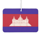 Cambodjaanse vlag luchtverfrisser (Voorkant)