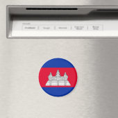 Cambodjaanse vlag magneet (Insitu (Vaatwasser))
