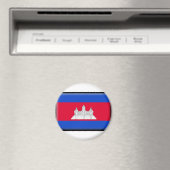 Cambodjaanse vlag magneet (Insitu (Vaatwasser))