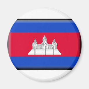 Cambodjaanse vlag magneet