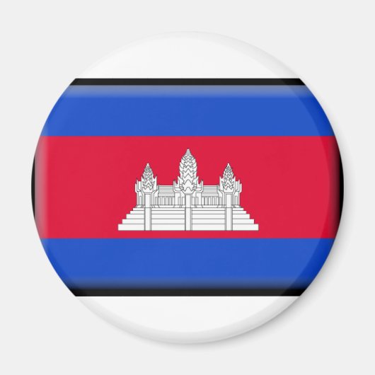 Cambodjaanse vlag magneet (Voorkant)
