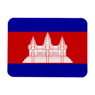 Cambodjaanse vlag magneet