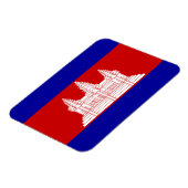 Cambodjaanse vlag magneet (Linkerzijde)