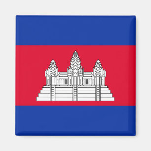 Cambodjaanse vlag magneet