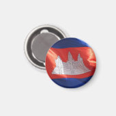 cambodjaanse vlag magneet (Voorkant / Achterkant)