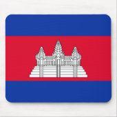 Cambodjaanse vlag muismat (Voorkant)