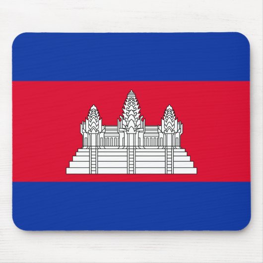 Cambodjaanse vlag muismat (Voorkant)