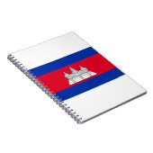 Cambodjaanse vlag notitieboek (Rechterzijde)