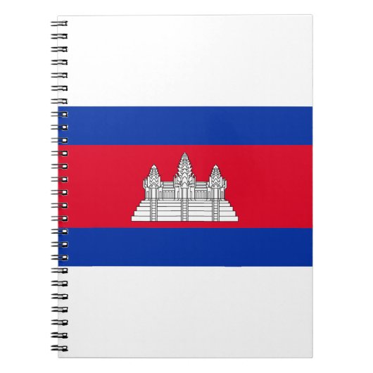 Cambodjaanse vlag notitieboek (Voorkant)
