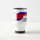 Cambodjaanse vlag reisbeker (Center)