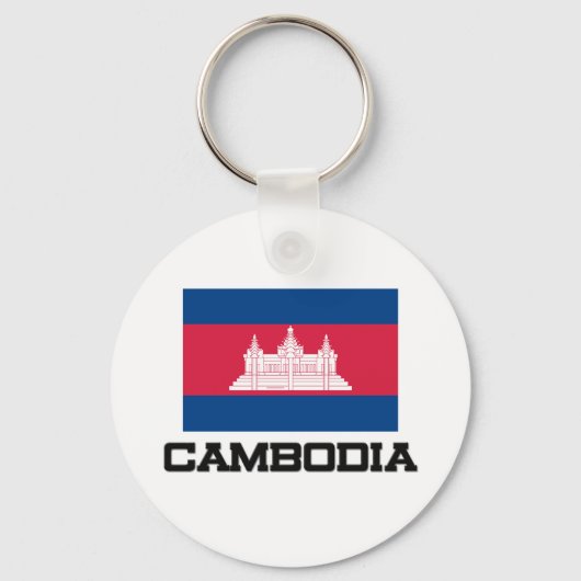 Cambodjaanse vlag sleutelhanger (Voorkant)