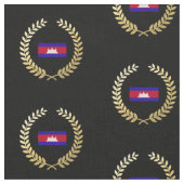 Cambodjaanse vlag stof (Close Up)