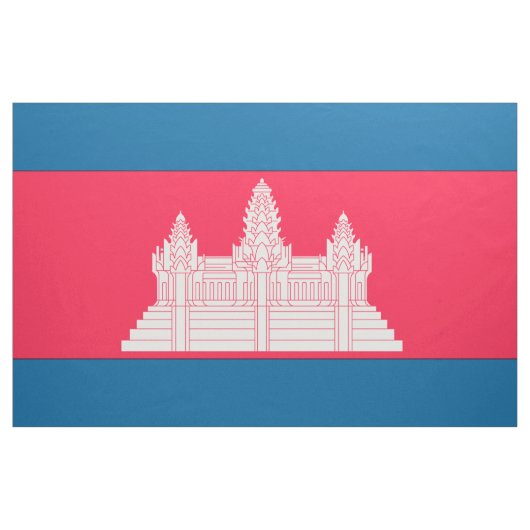 Cambodjaanse vlag stof (Yard (91,4 cm))
