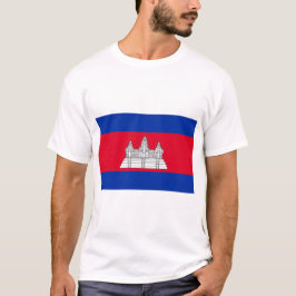 Cambodjaanse vlag t-shirt