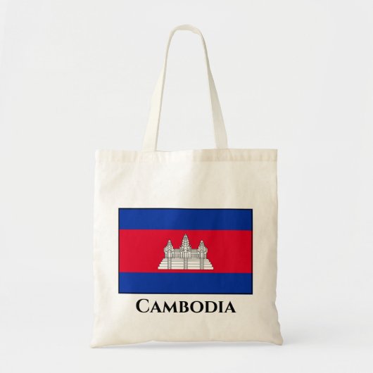 Cambodjaanse vlag tote bag (Voorkant)