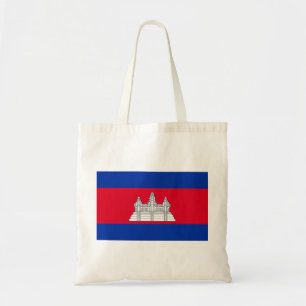 Cambodjaanse vlag tote bag