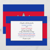 Cambodjaanse vlag, vlag van Cambodja bruiloft Kaart (Voorkant / Achterkant)