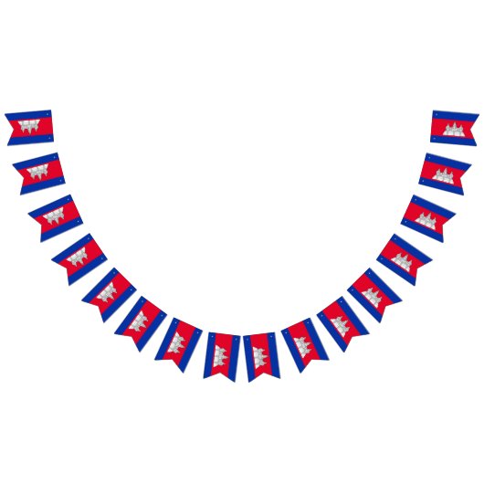 Cambodjaanse vlag vlaggetjes (Alle)