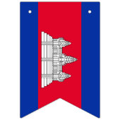 Cambodjaanse vlag vlaggetjes (Eerste vlag)