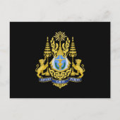 Cambodjaanse wapenstilstand briefkaart (Voorkant)