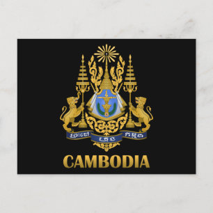 Cambodjaanse wapenstilstand briefkaart