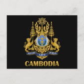 Cambodjaanse wapenstilstand briefkaart (Voorkant)