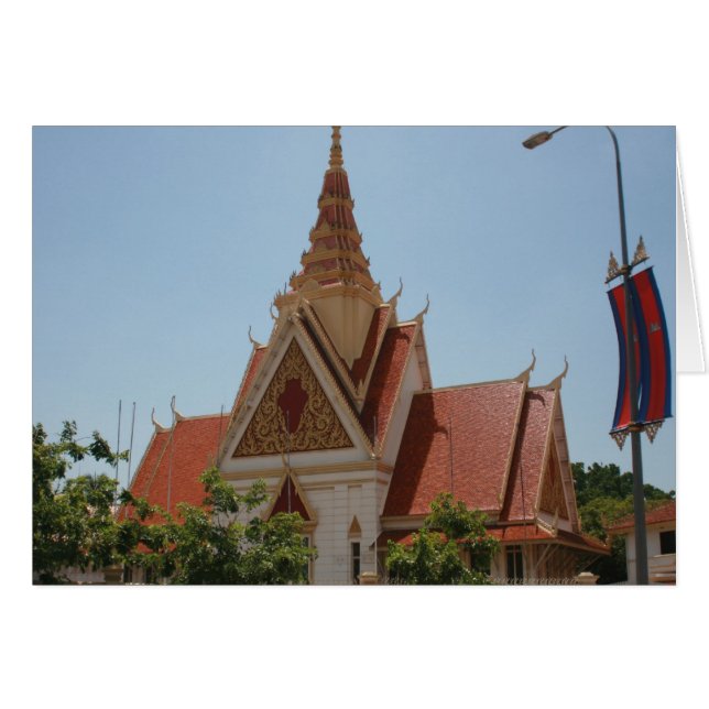 cambodjestempel (Voorkant Horizontaal)