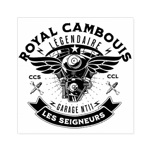 CAMBOUIS ROYAL RUBBERSTEMPEL (Afrduk)