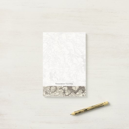 Cambrai Post-it® Notes (Op bureau)