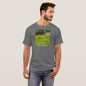 Cambria, CA-populatie: 6,789; Herten: 3 T-shirt (Voorkant volledig)