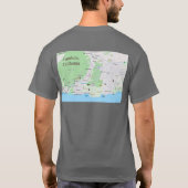 Cambria, CA-populatie: 6,789; Herten: 3 T-shirt (Achterkant)