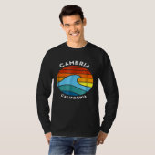 Cambria California Retro Wave 80s T-shirt (Voorkant volledig)