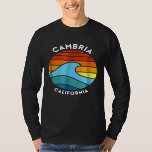 Cambria California Retro Wave 80s T-shirt