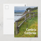 Cambria Californië Briefkaart (Voorkant / Achterkant)