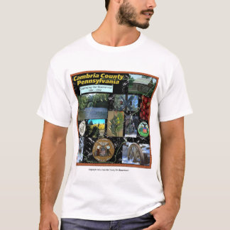 Cambria County Collage T-shirt