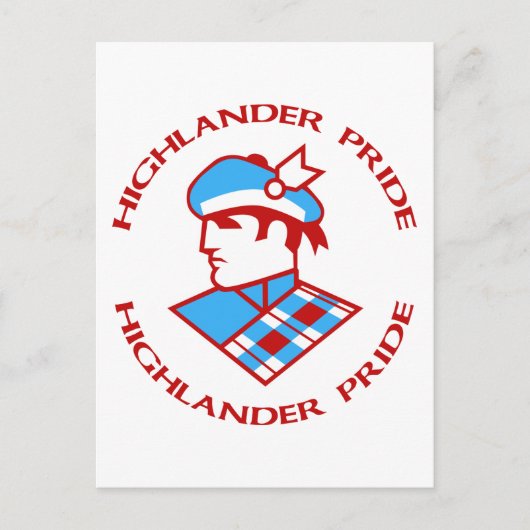 Cambria Heights Hoger Pride Design Briefkaart (Voorkant)