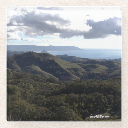 Cambria Hills Glazen Onderzetter (Voorkant)