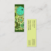 CAMBRIA in Shades of Green Mini Visitekaartje (Voorkant / Achterkant)