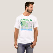 Cambria-kaarten T-shirt (Voorkant volledig)