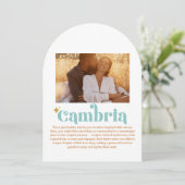 Cambria Tafelnummer (Staand voorkant)