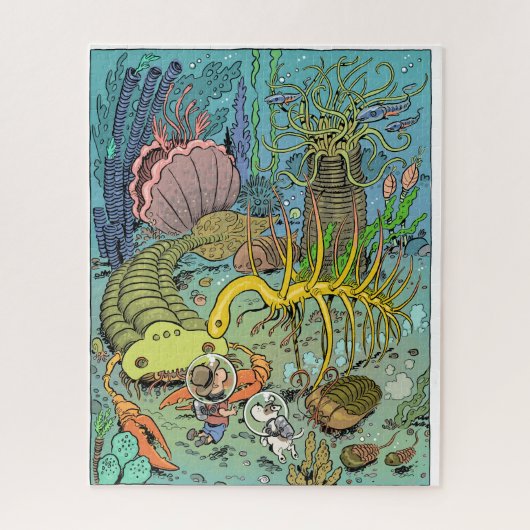 Cambrian Creatures Puzzel 520 stuk Legpuzzel (Verticaal)